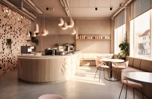 Inviting Interiors for a Bakery